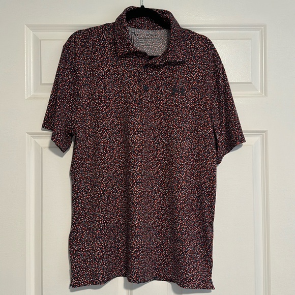 Under Armour USA Playoff Printed Polo size M - Picture 1 of 3